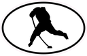 EURO PLAYER SILHOUETTE CAR DECAL