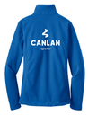 Canlan Ladies Fleece Jacket back