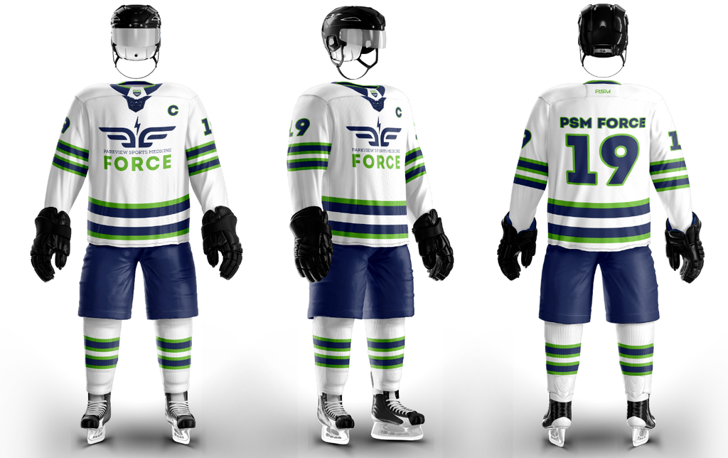 PSM Force White Jersey