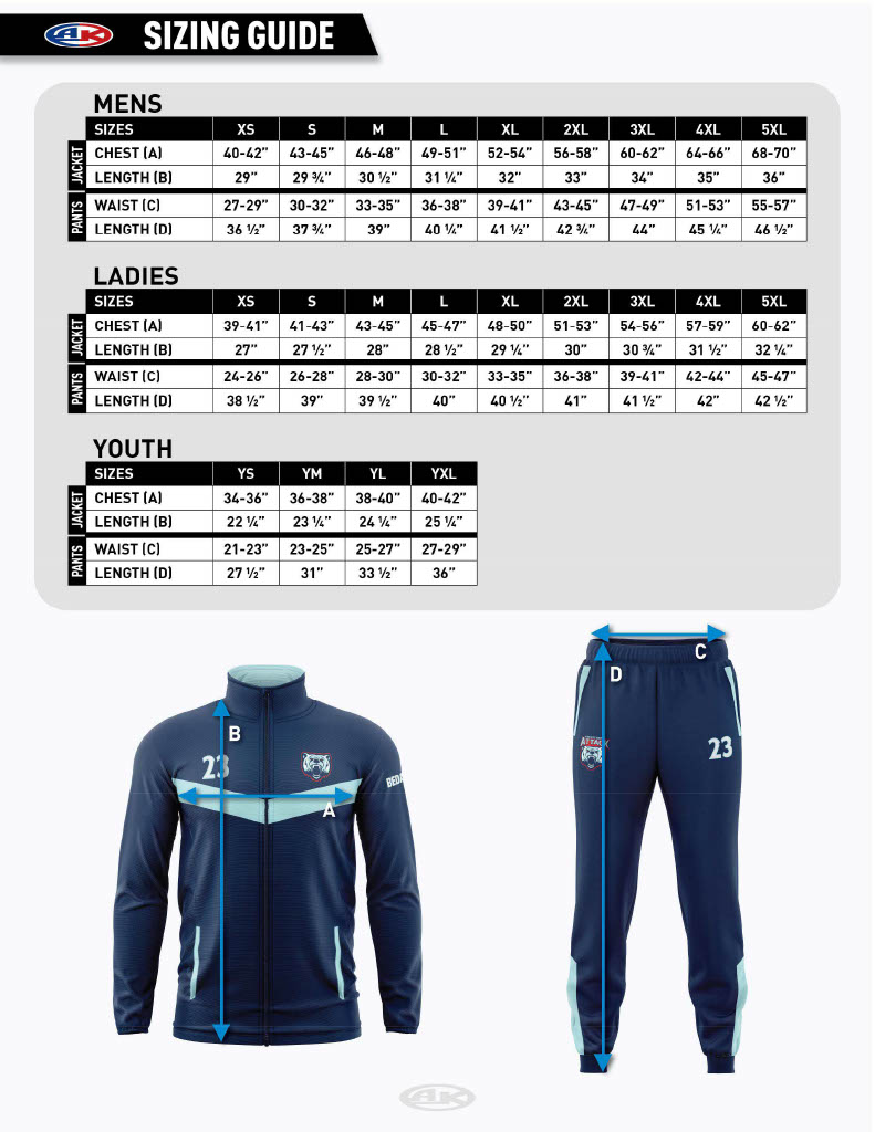 AK Force Sublimated Warmup Pants