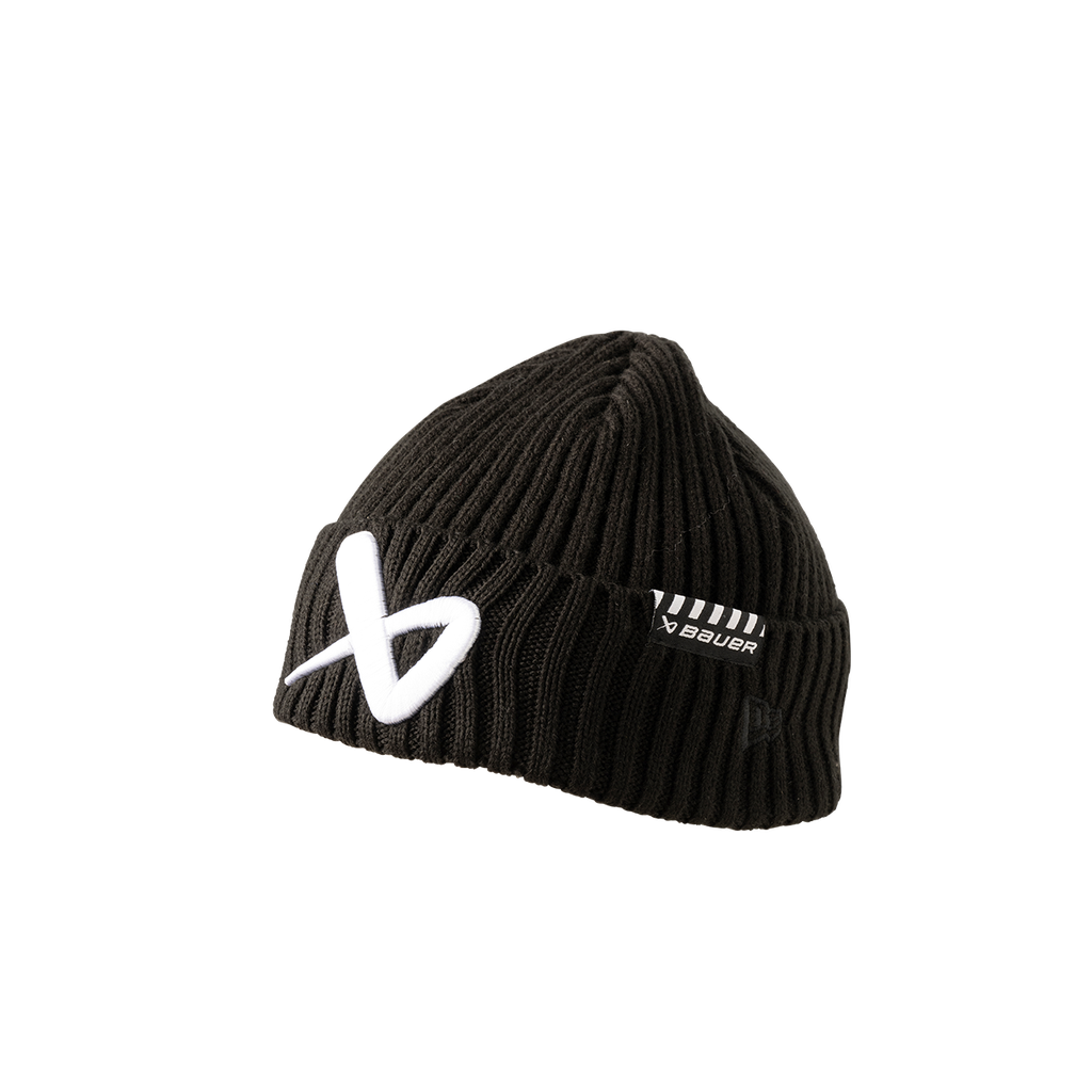 S23 Bauer Ne Fisherman Beanie Sr - Blk