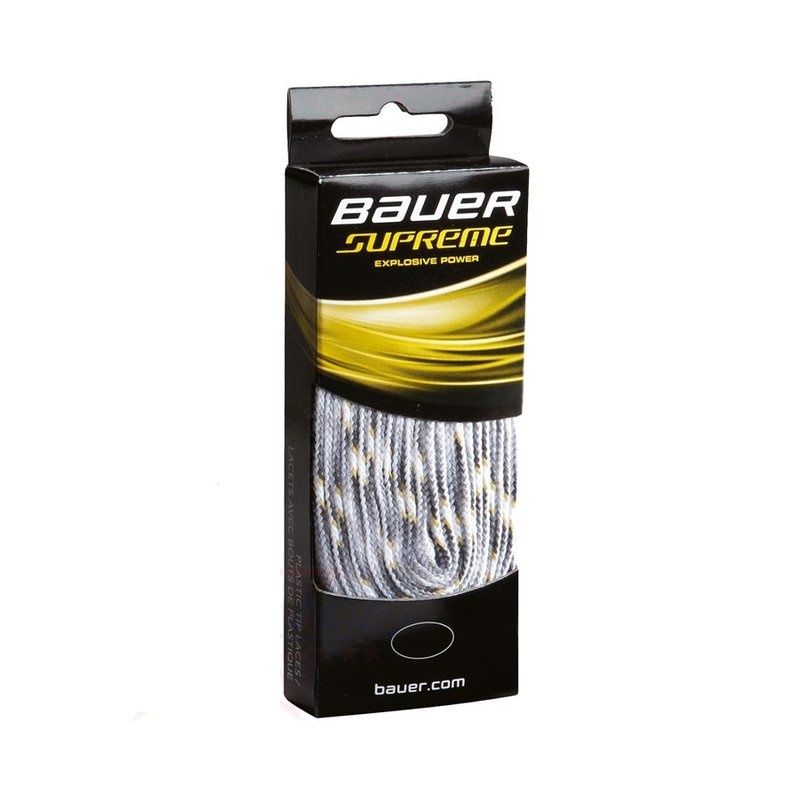 BAUER SUPREME SKATE LACE - WHT