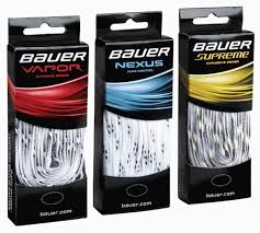 BAUER VAPOR SKATE LACE - WHT