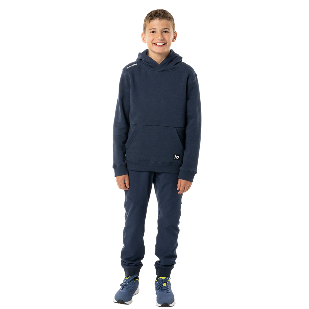 S23 Bauer Team Ultimate Hoodie Yth - Nav