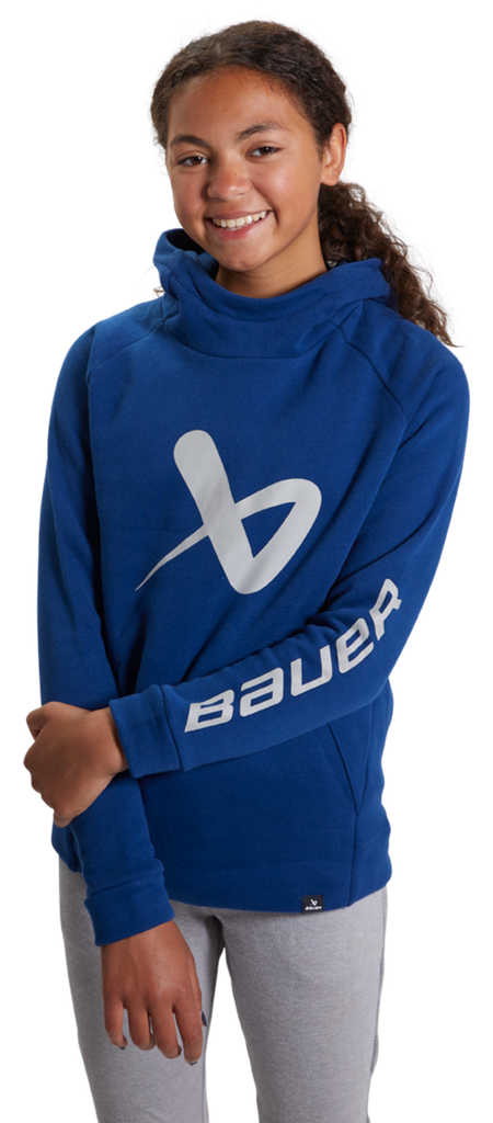Bauer Core B Hoodie Yth - Nav