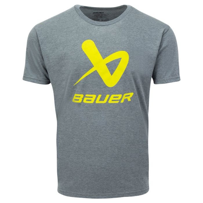 Bauer Core Lockup SS Crew Yth - Gry S22