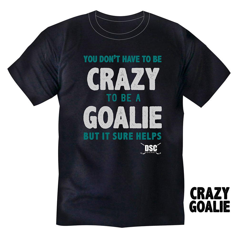 [DCGT] DSC CRAZY GOALIE TEE (YTH-Small (brt))