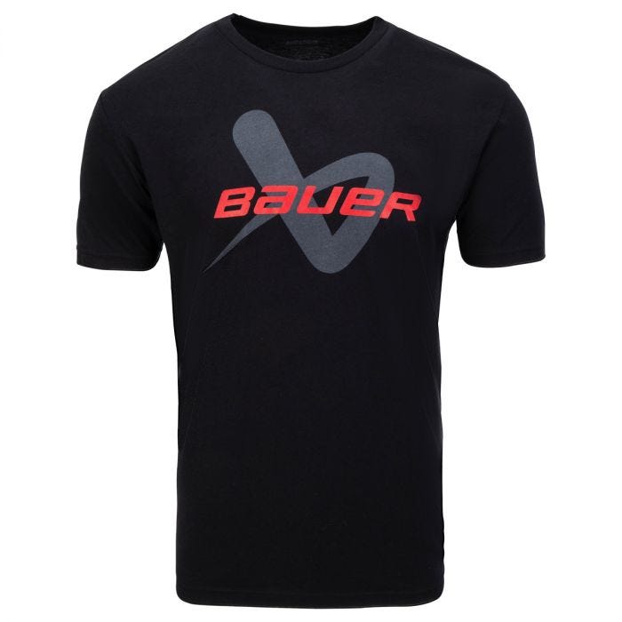 S22 Bauer Lockup Tee - Blk