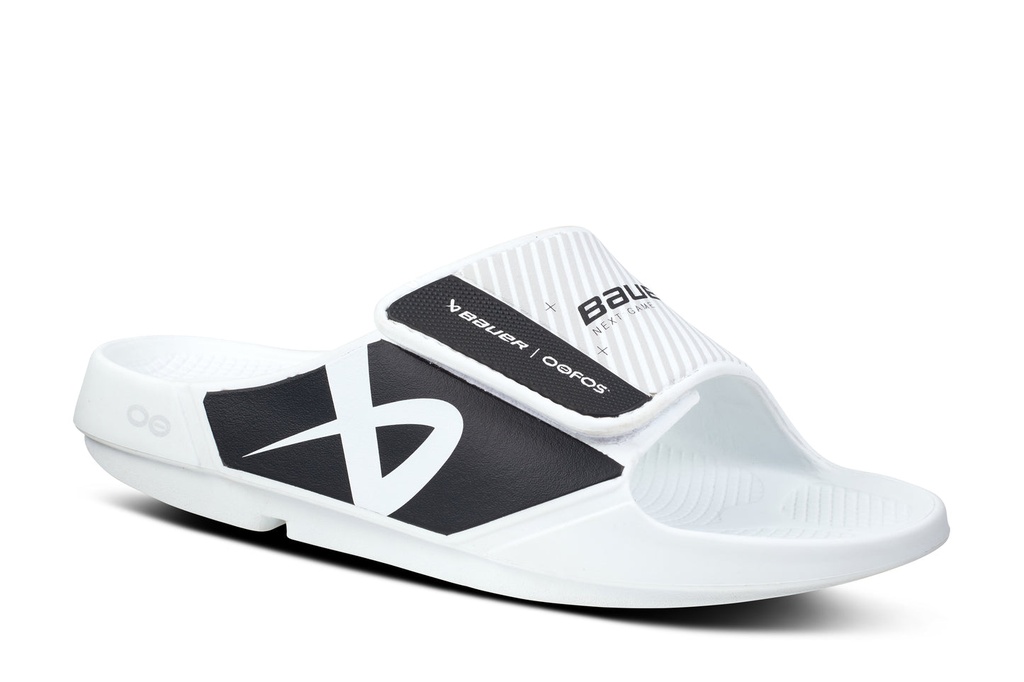 S22 Bauer X Oofos Slide - Wht
