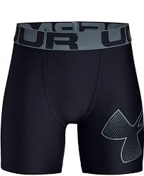 Armour HeatGear Fitted Shorts YTH