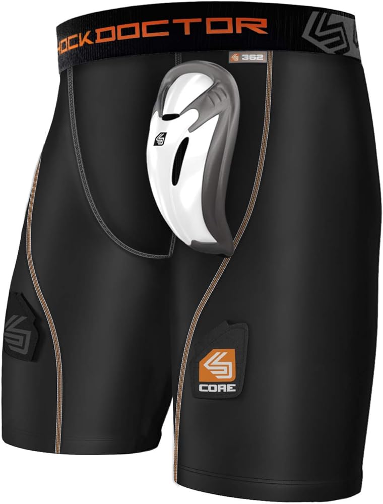 SD Boy's Comp Hockey Short w/BioFlex Cup