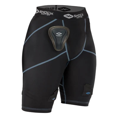 SD Girl's Comp Hockey Short w/Pelvic Pro