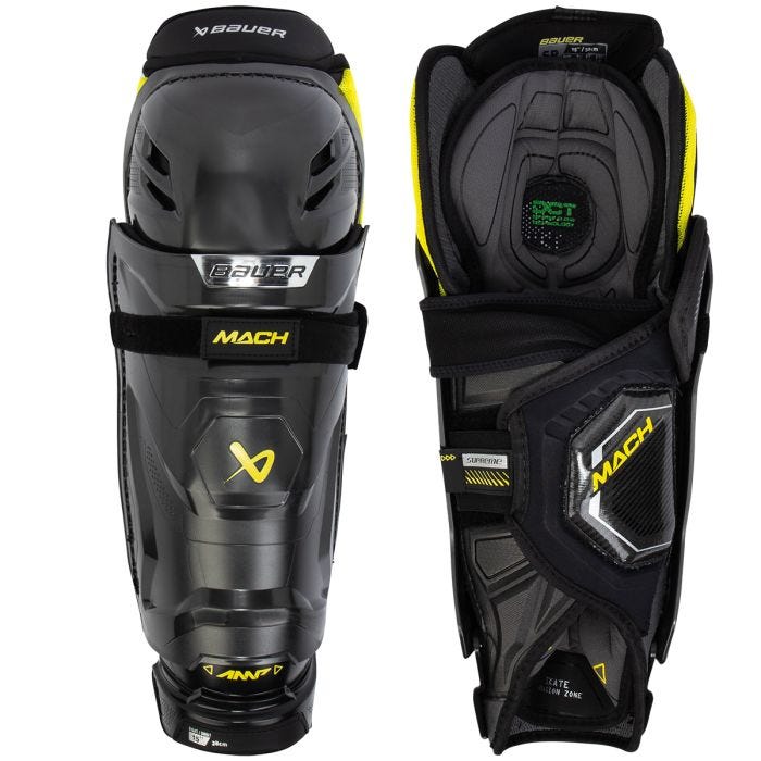 Bauer S23 Supreme MACH Shin Guards Int