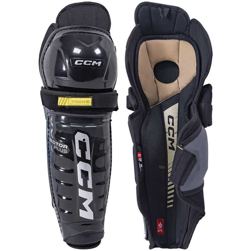 CCM Tacks Vector Plus Shin Guards Jr 22