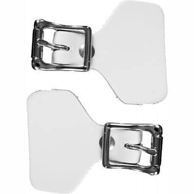Goalie Top Mushrooom Buckle White - Pair