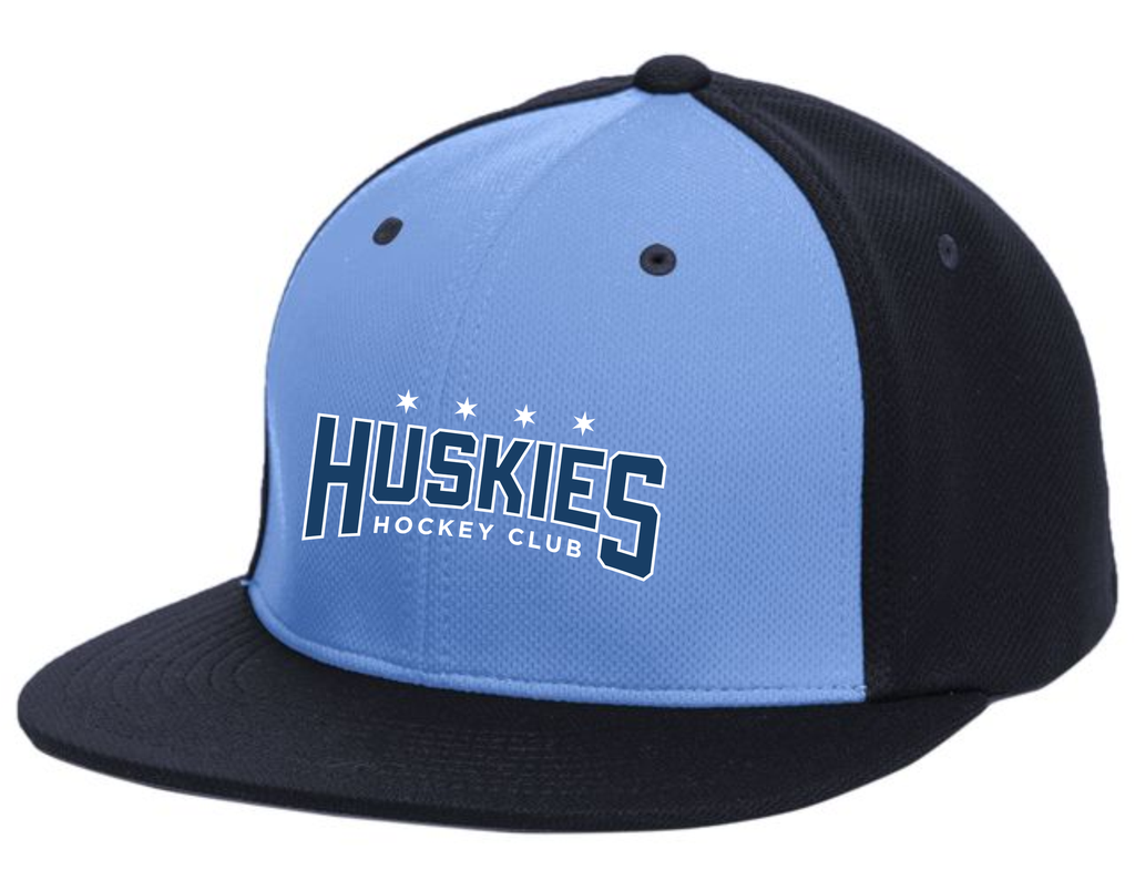 Huskies Pacific ES342 Flat Brim Cap