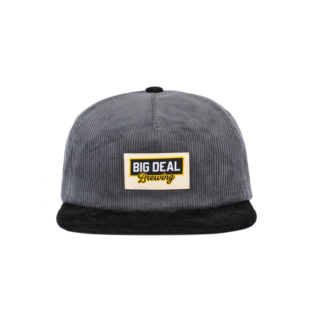 Big Deal Brewing Corduroy Hat - Grey