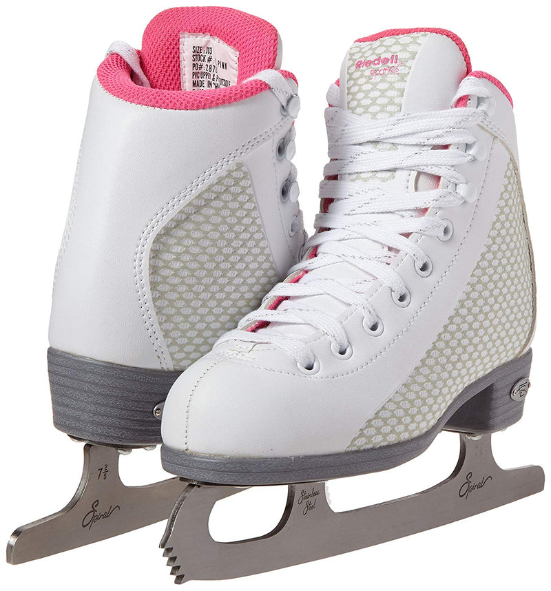 RIEDELL 13 SPARKLE GIRLS FIGURE SKATE