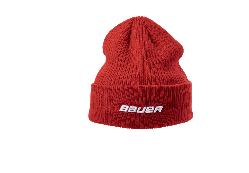 Bauer S24 Team Ribbed Toque Sr-Red
