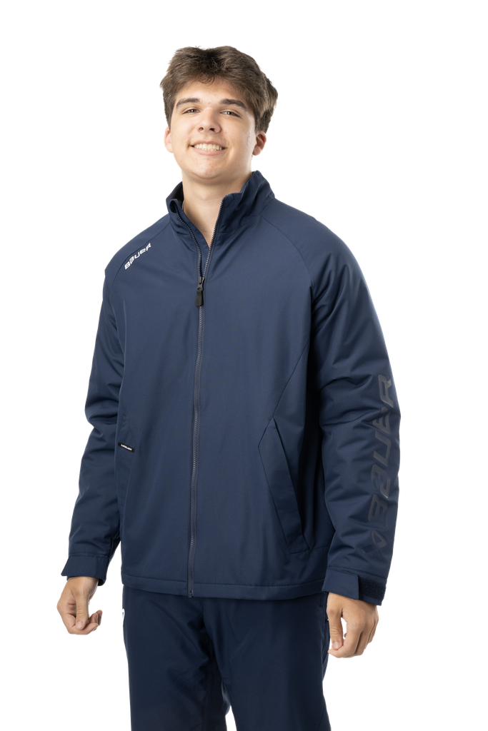 [1063237] Bauer S24 Team Midweight Jacket Sr-Nav (XS (wjs))