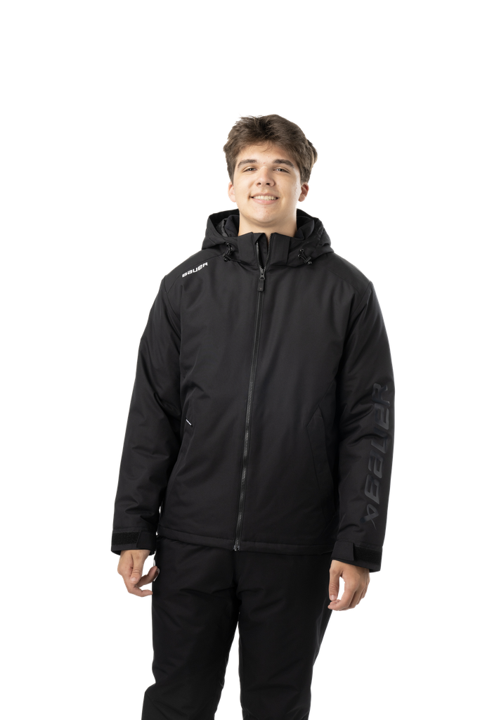 [1063238] Bauer S24 Team Heavyweight Jacket Sr-Blk (XS (wjs))
