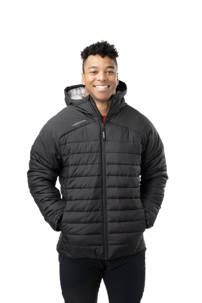 [1063250] Bauer S24 Team Puffer Jacket Sr-Blk (Small (wjs))