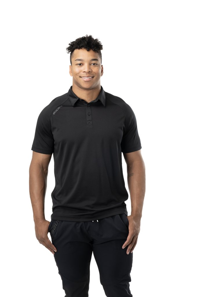 Bauer S24 Team Polo Sr-Blk