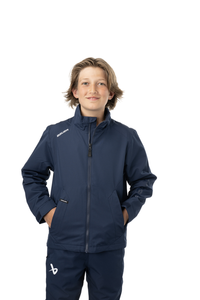 [1063267] Bauer S24 Team Lightweight Jacket Yth-Nav (YTH-2XS (wjs))