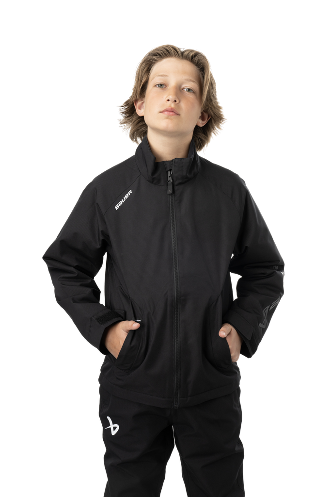Bauer S24 Team Midweight Jacket Yth-Blk