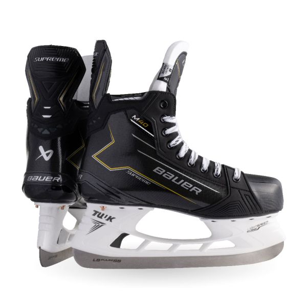 [1063304] Bauer S24 Supreme M40 Skate-Sr (sz-7, Fit 1 - Width)