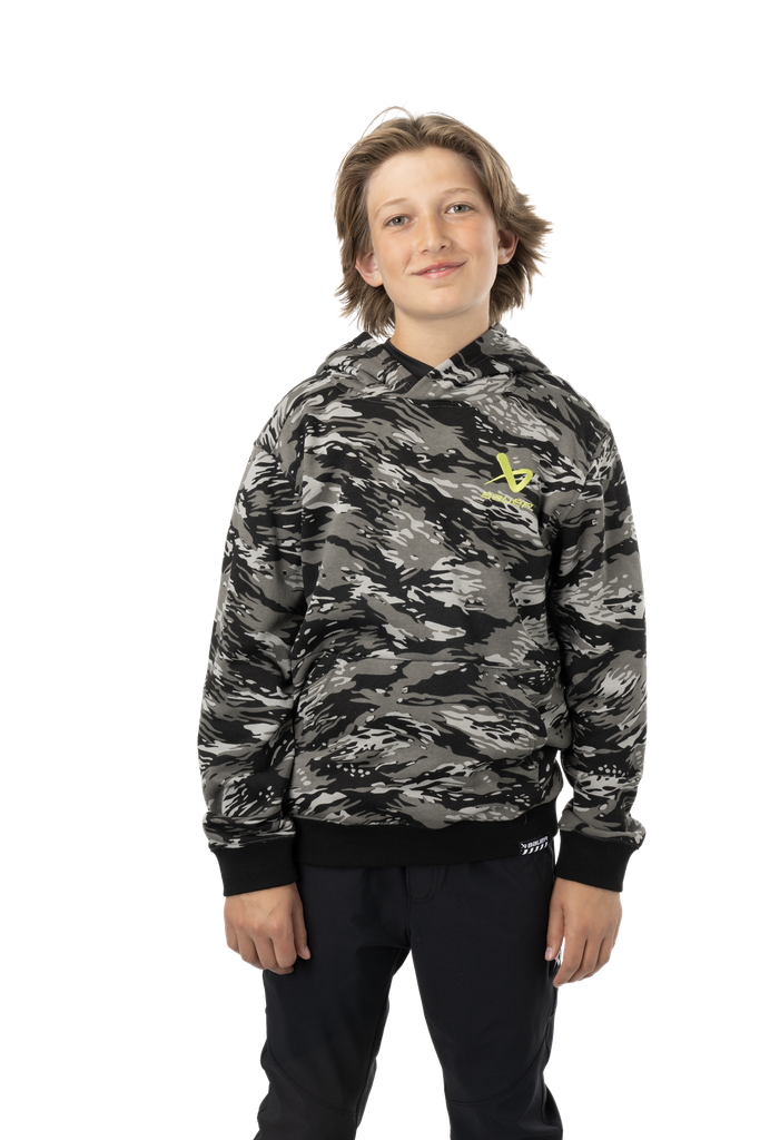 S24 Bauer Painted Hoodie Yth - Camo