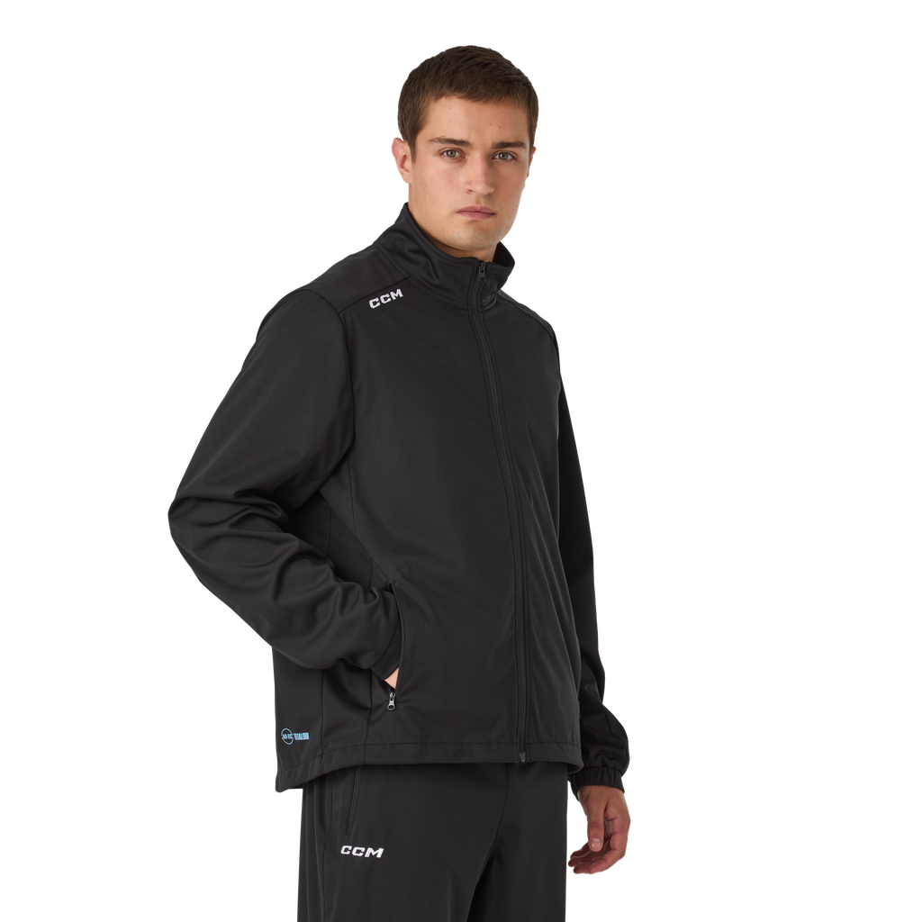[JRS5TD] CCM Rink Suit LW Jacket 2025 (Black - W/U Jkt, Small (wjs))
