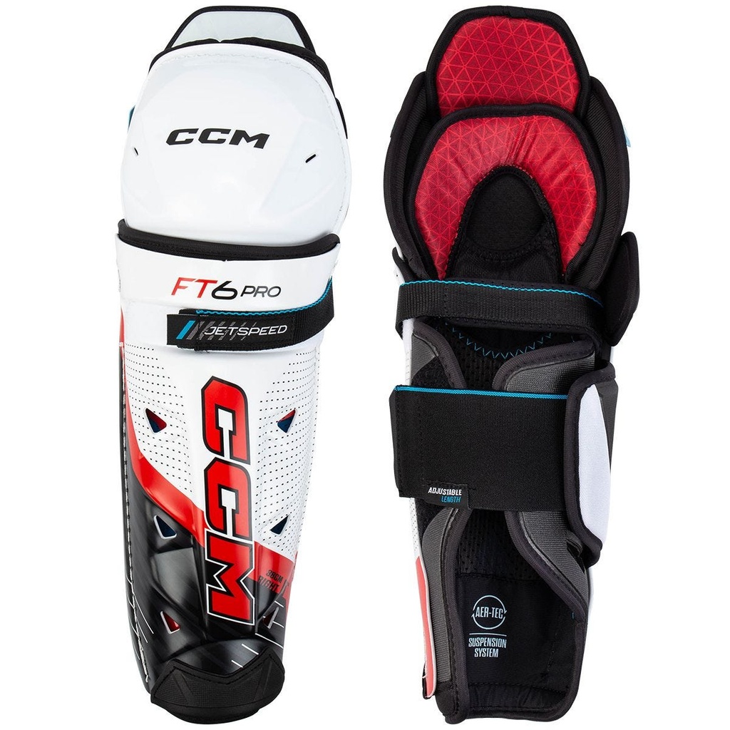 CCM JetSpeed FT6PRO Shin Guards Sr 2024