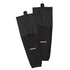 [SX7000JR] CCM Quicklite 7000 Practice Socks Jr 2024 (Black - Sock)