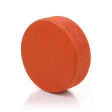 ORANGE WEIGHTED PUCK - TPUCKS