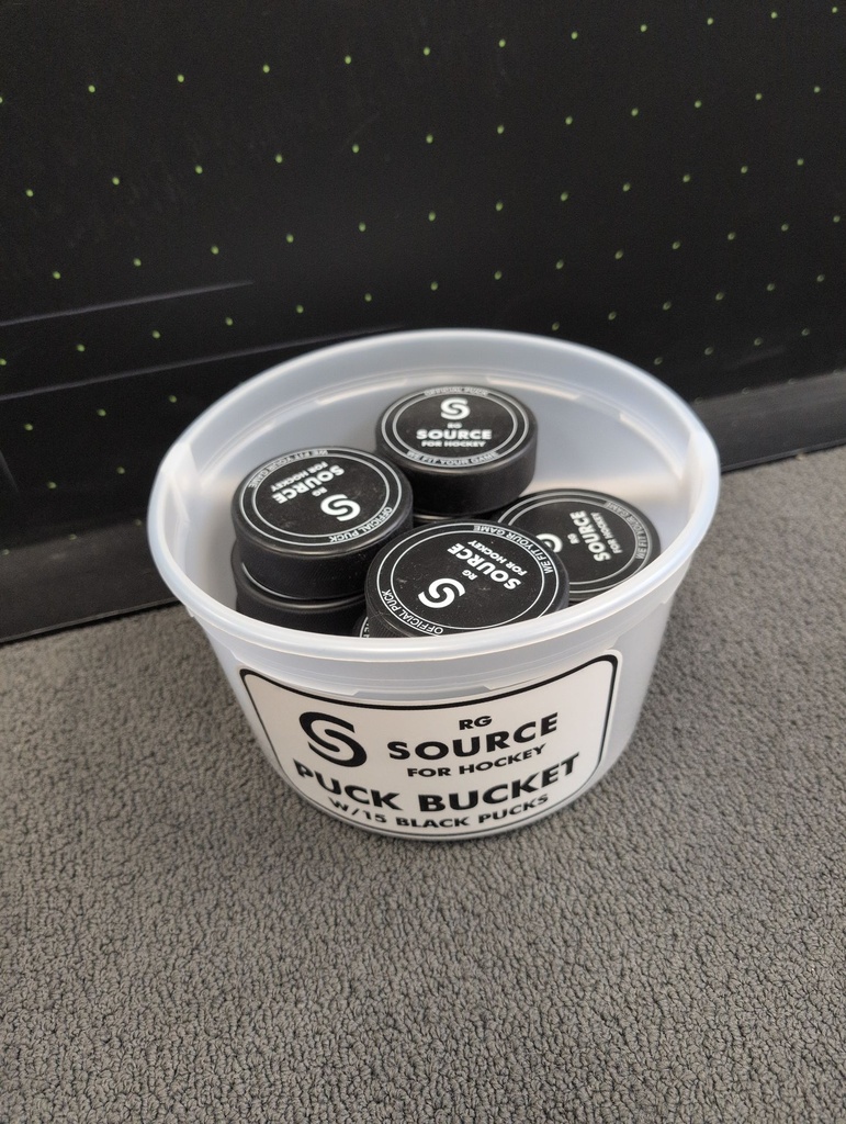 Puck Bucket w/15 Pucks