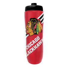 [NSWB] NHL Squeezy Water Bottle (Chicago - NHL)