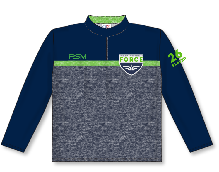 AK PSM Force Sublimated Quarter Zip