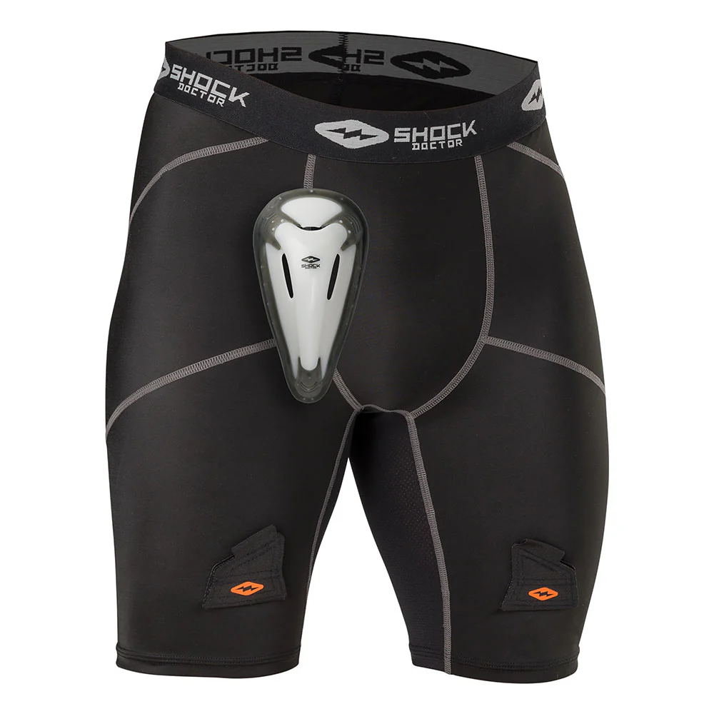 SD Boy's Compression Hockey Short w/ BioFlex Cup