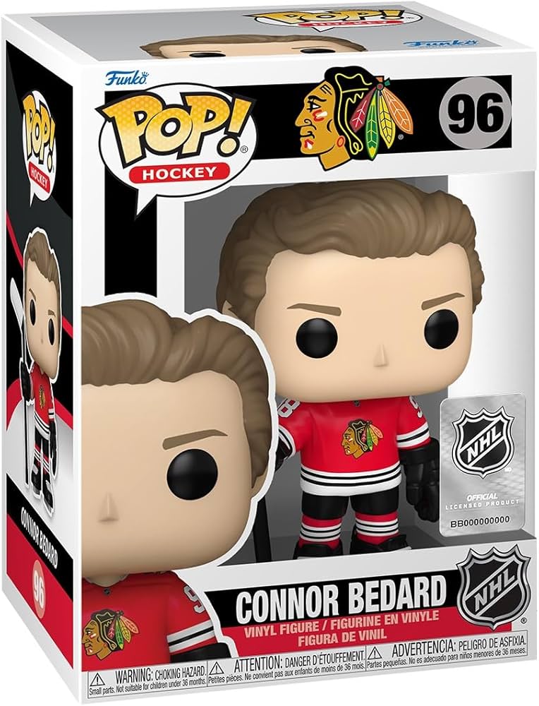 Funko POP NHL: Blackhawks- Connor Bedard