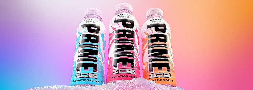 [PIHD16] PRIME ICE Hydration Drink - 16oz (Ice Blue Chill - Flvr)