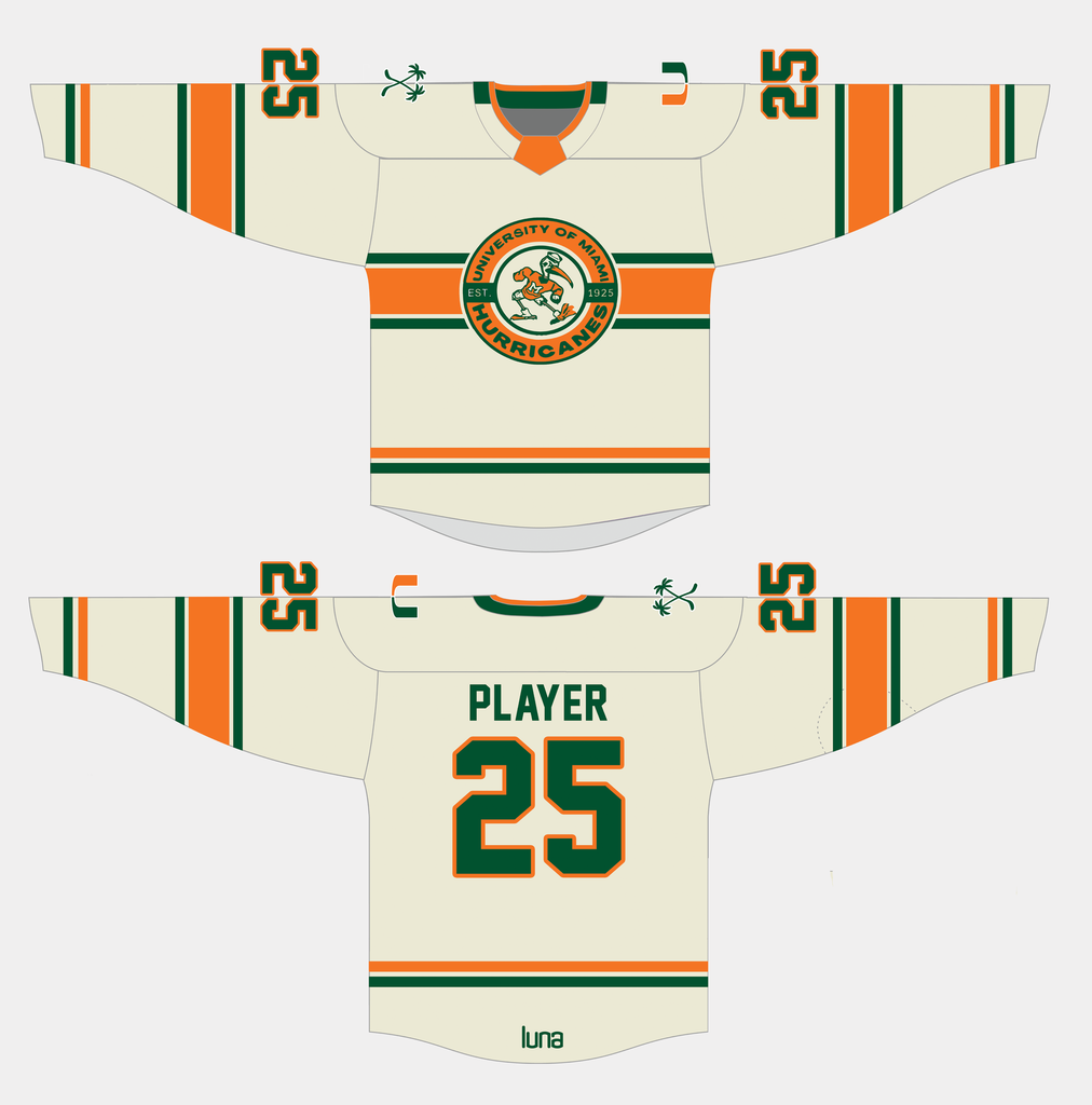 Jersey University of Miami - Cream