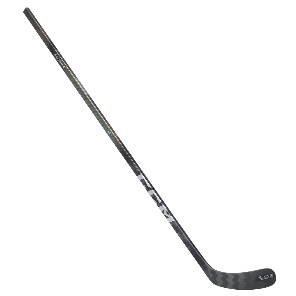 [HSFT8PCC-JR] CCM S25 JetSpeed FT8 Pro Charcoal Stick Jr (Right Hand, 40 Flex, CCM-P28+1/4)