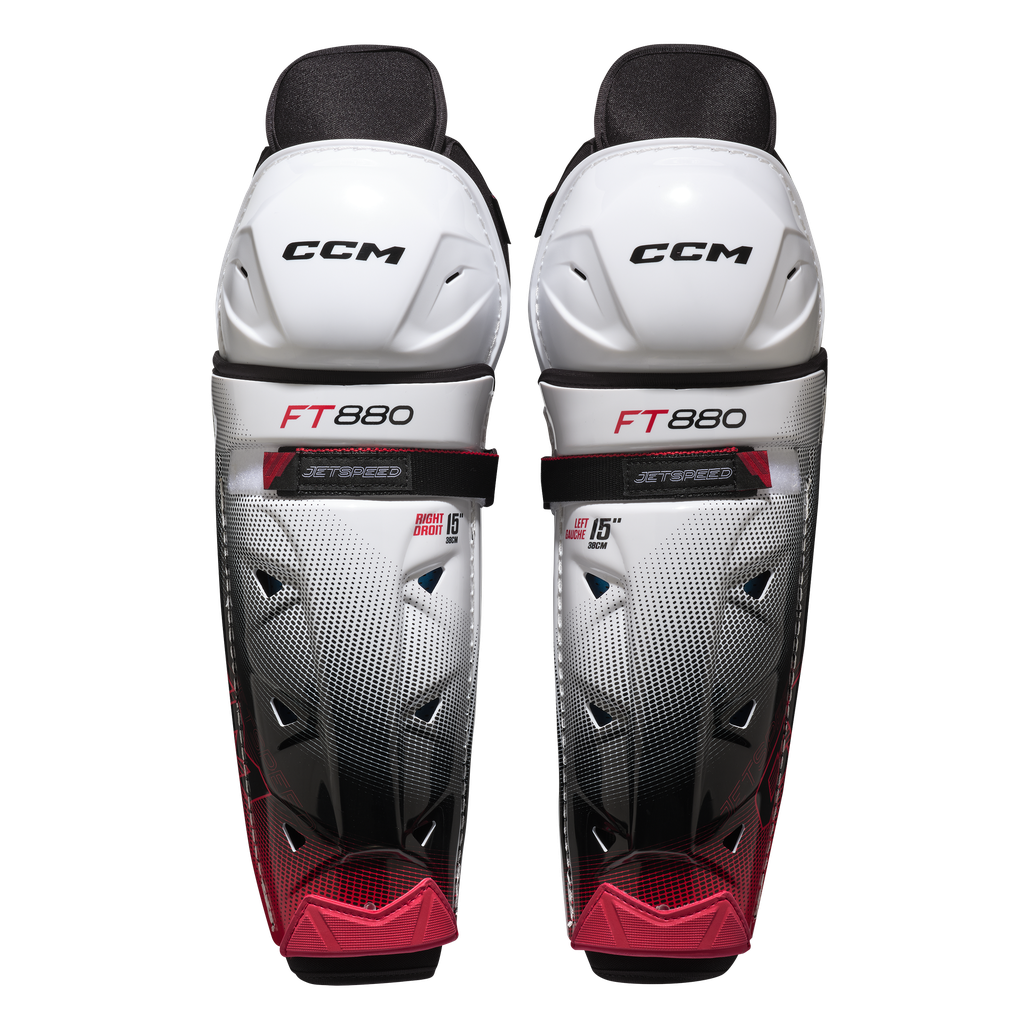 CCM S25 JetSpeed FT880 Shin Guards Jr