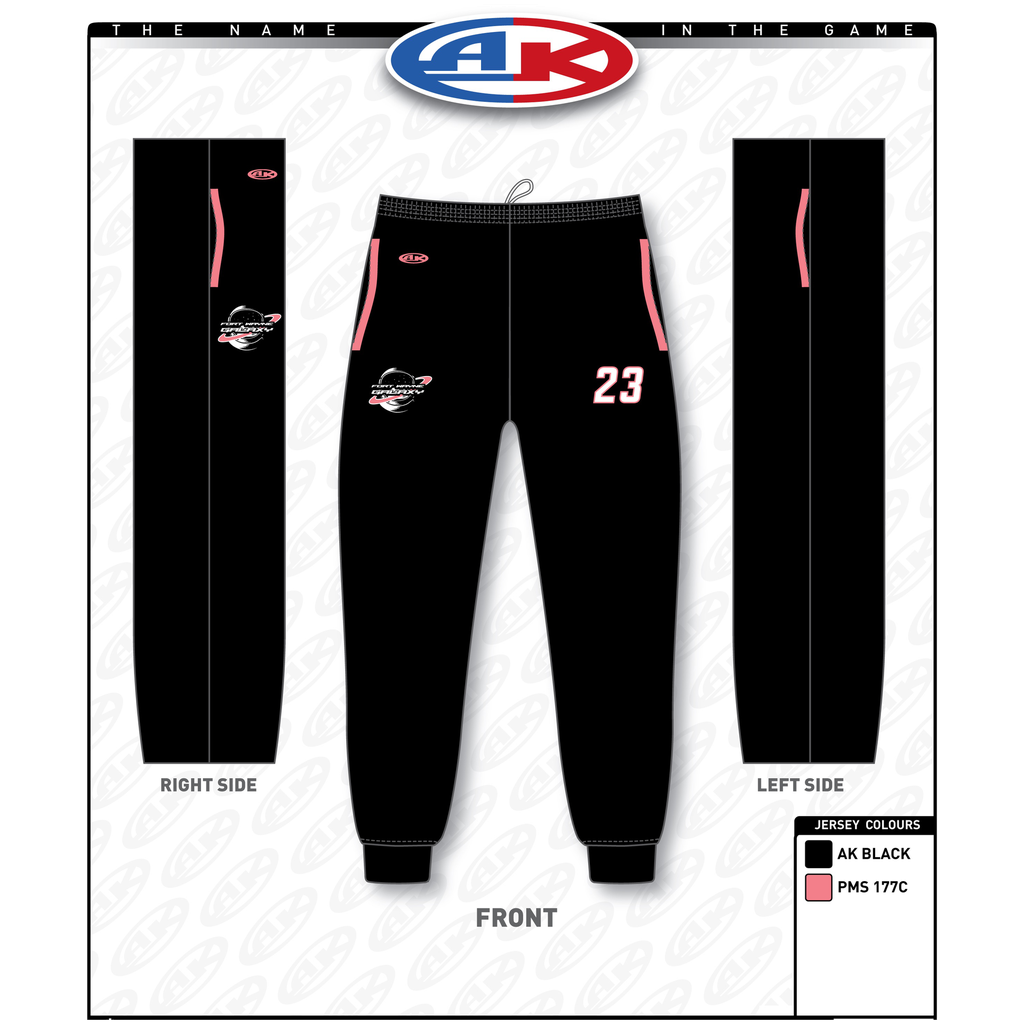 FW Galaxy Sublimated Warmup Pants (YTH-2XS (wps))