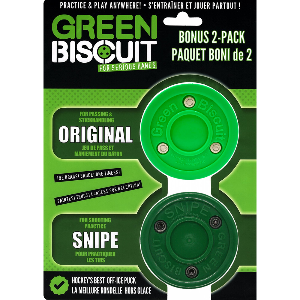 GREEN BISCUIT 2-PACK ORIG/SNIPE