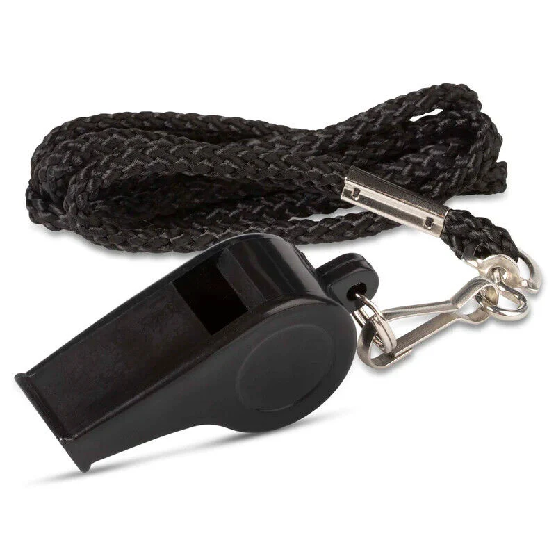 A&R Plastic WHISTLE W/LANYARD