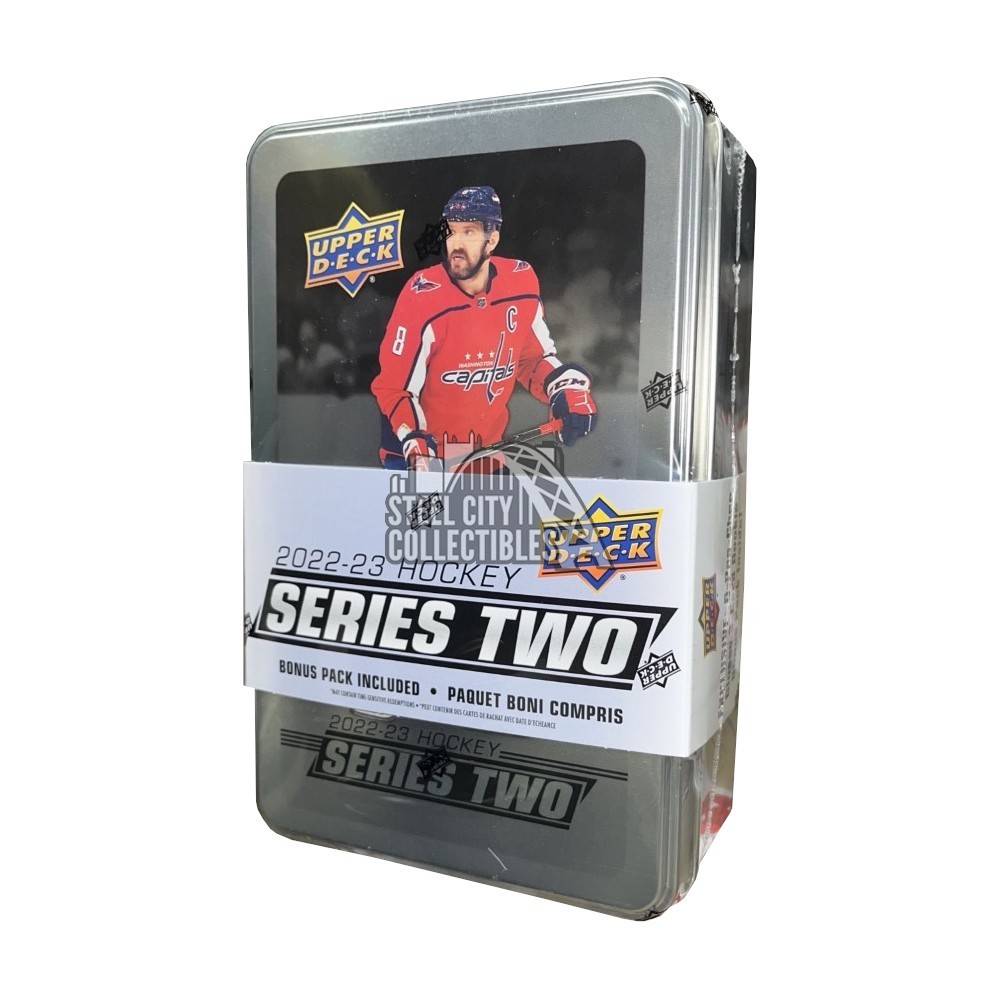 2022/23 Upper Deck Series 2 Hockey Tins