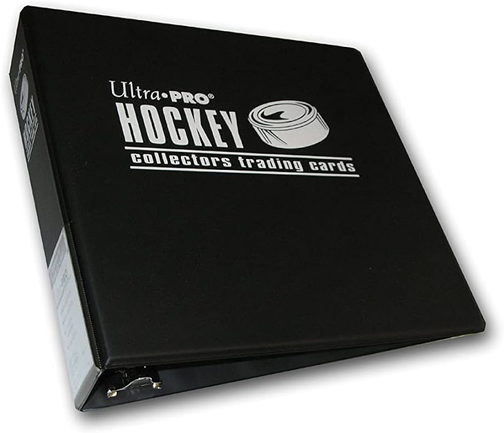 Ultra Pro 3 Inch Album Hockey Black