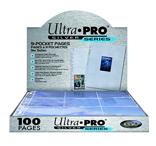 Ultrapro Silver 9-Pocket Page